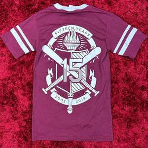 A Day To Remember Band Album Art Shirt Maroon Small Metal 2018 Tour